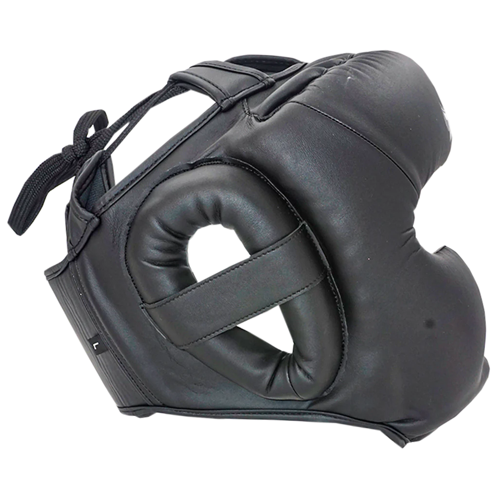 DANGER HEADGEAR PRO CHEEK SEMI LEATHER BLACK