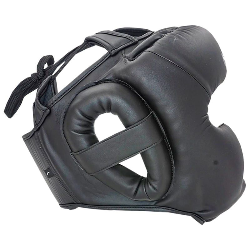 DANGER HEADGEAR PRO CHEEK SEMI LEATHER BLACK