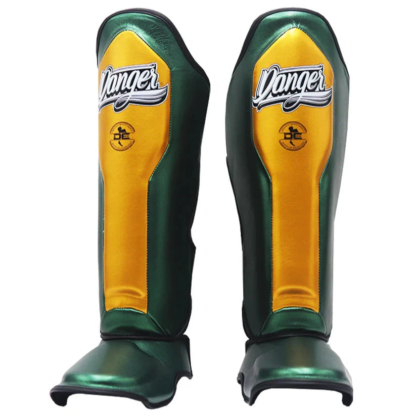 DANGER SHINGUARD EVO 3 SYNTEC WBC GREEN/GOLD