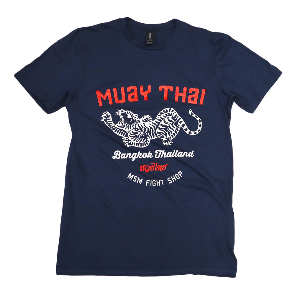 MSM SHIRT MUAY THAI BANGKOK NAVY BLUE