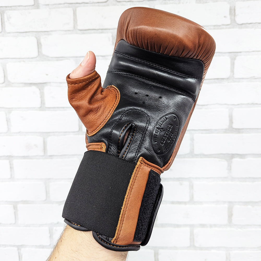 Bag Gloves Leather Brown Victory 