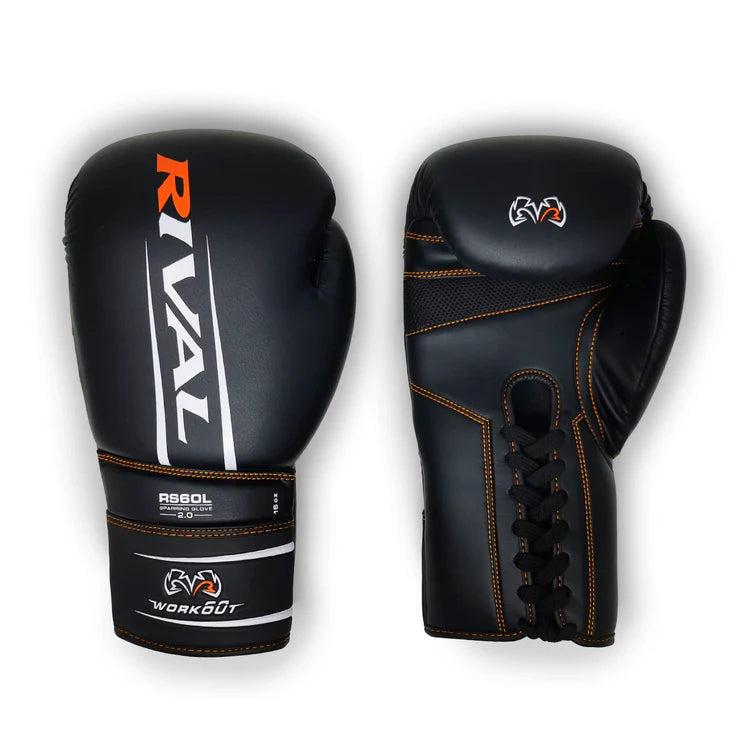 RIVAL GLOVES RS60L BAG GLOVE 2.0 LACE BLACK