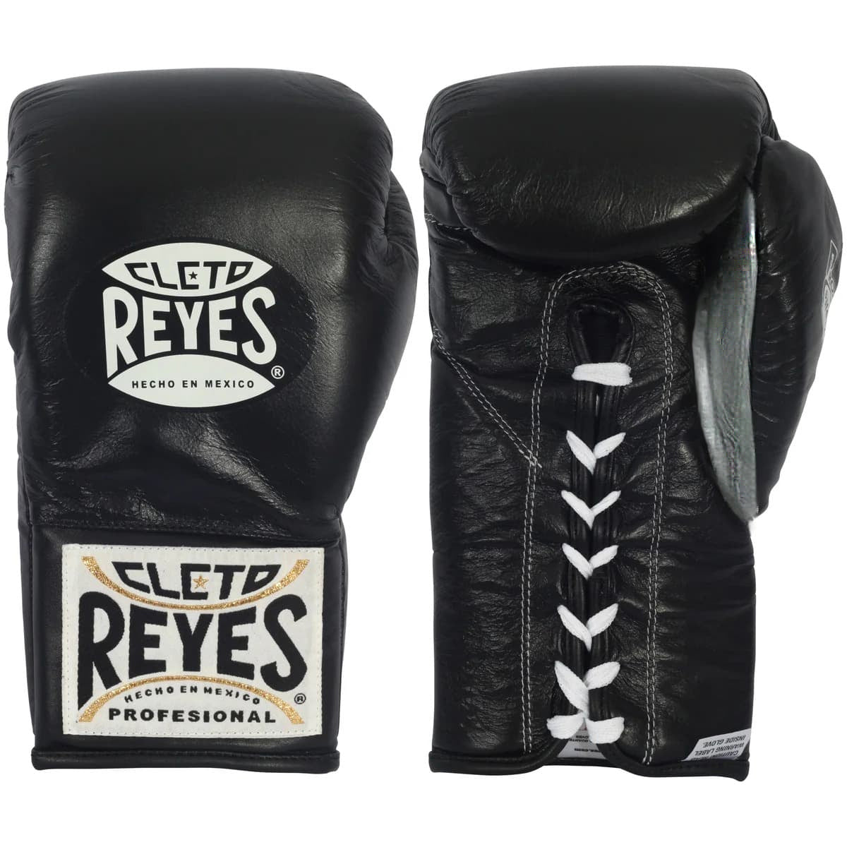 CLETO REYES FIGHT GLOVES SAFETEC BOXING BLACK