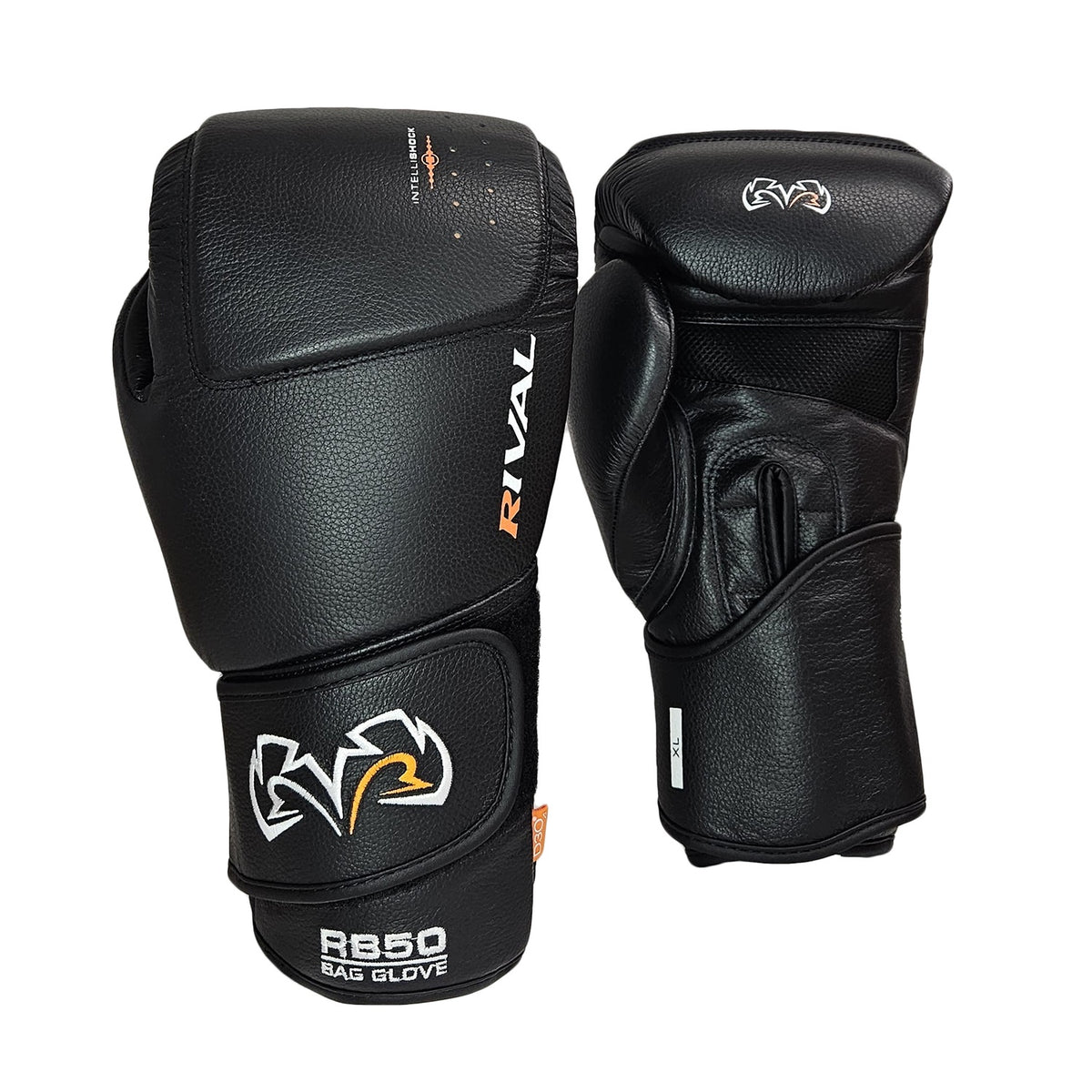 RIVAL BAG GLOVES RB50 INTELLI-SHOCK BLACK