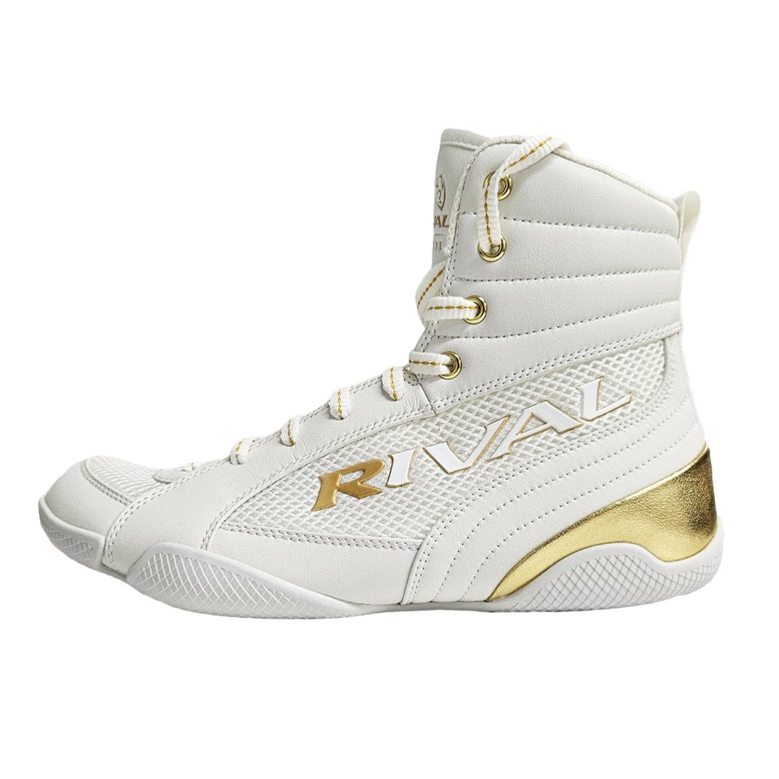 RIVAL SHOES BOXING BOOTS RSX-GUERRERO DELUXE WHITE/GOLD