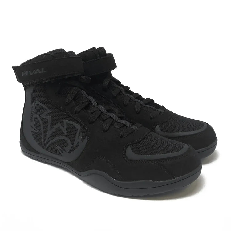 RIVAL SHOES RSX GENESIS 3.0 BOXING BOOTS BLACK