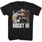 ROCKY SHIRT VS CLUBBER COMIC BLACK