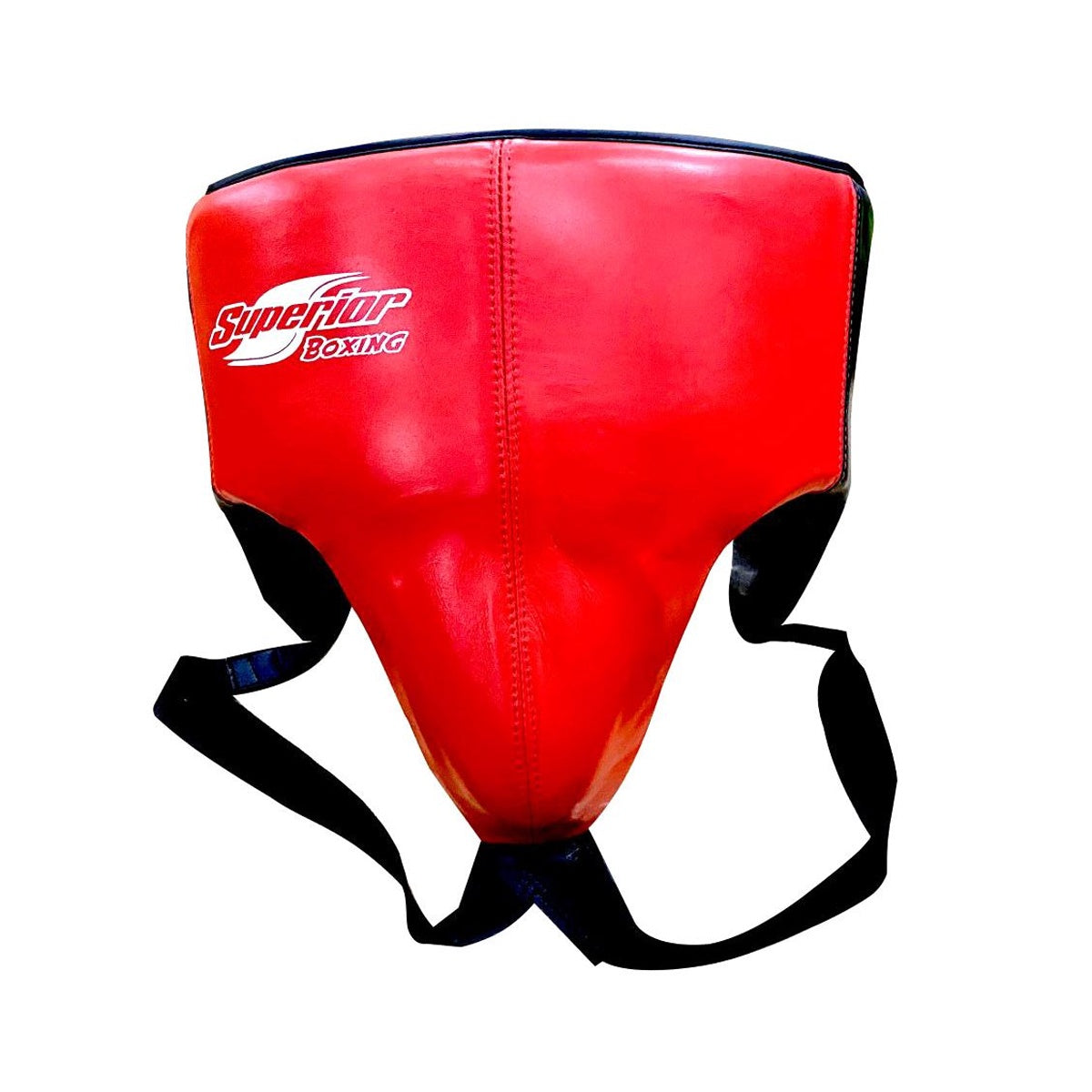 SUPERIOR BOXING CUP LEATHER CLASSIC RED/BLACK