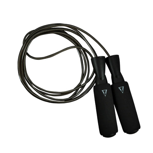 TITLE JUMP ROPE 9' BOXING WEIGHTED SPEED ROPE