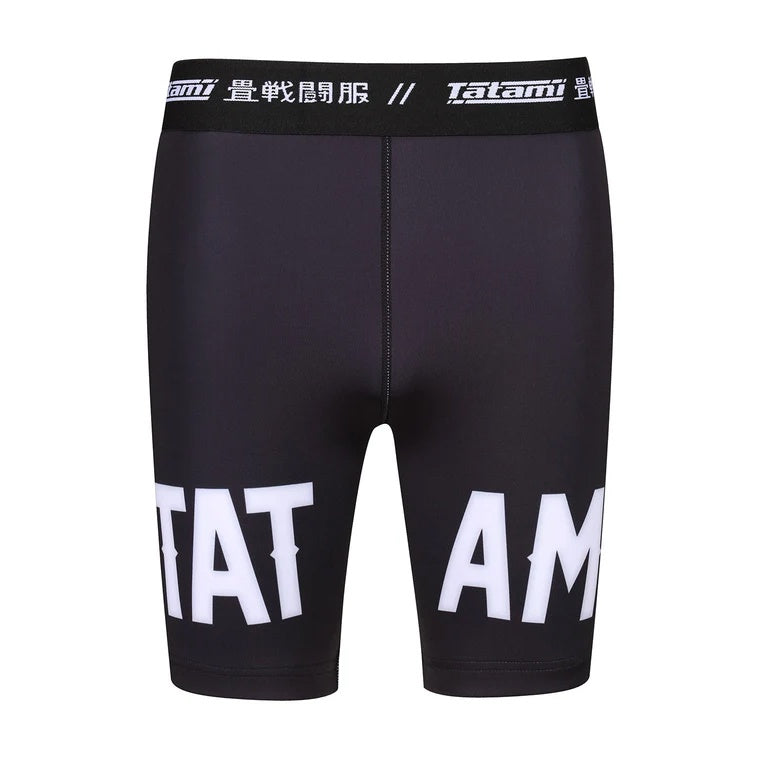 TATAMI VALE TUDO SHORTS RAVEN BLACK/WHITE