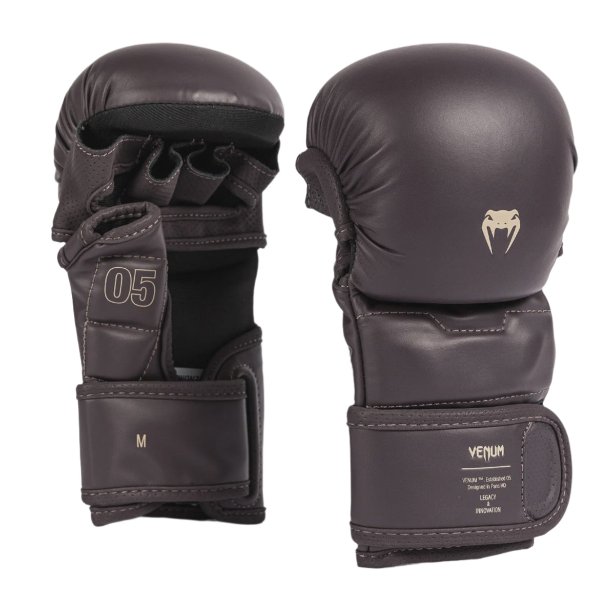 VENUM MMA GLOVES IMPACT EVO SPARRING CHOCOLATE