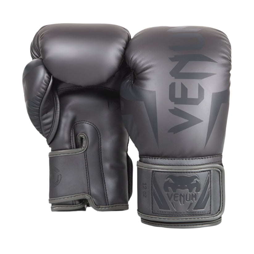 VENUM GLOVES ELITE BOXING H&L GREY/GREY