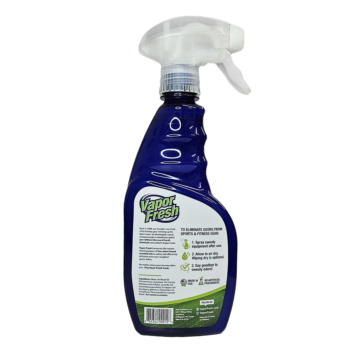 VAPOR FRESH SPRAY 16 OZ CLEANER AND DEODORIZING