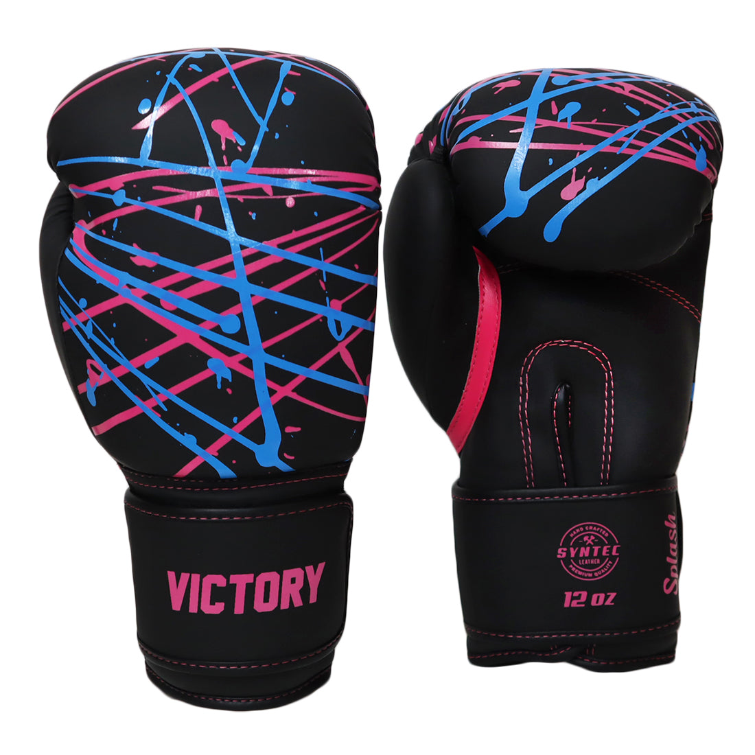 Pink and blue boxing gloves online