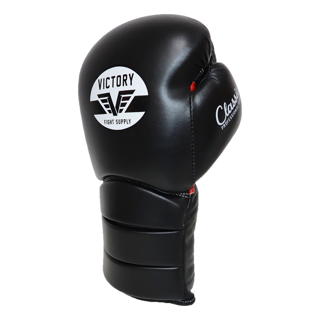 VICTORY GLOVES CLASSIC LEATHER LACE BLACK/WHITE