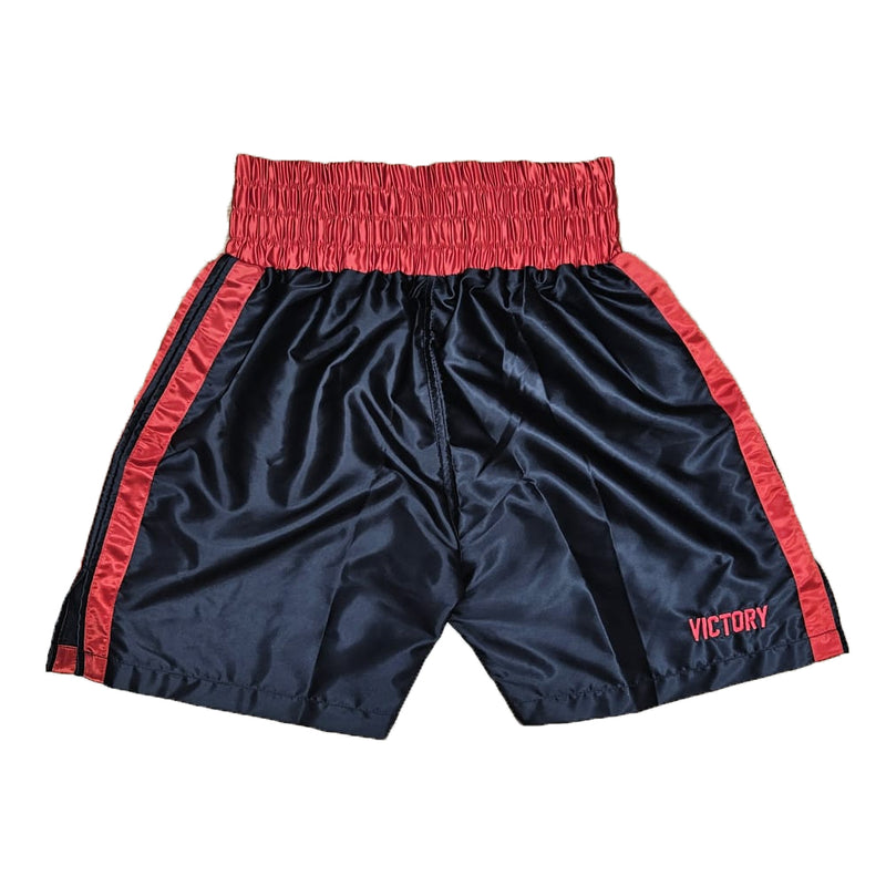 VICTORY BOXING SHORTS VICE SERIES BLACK/RED