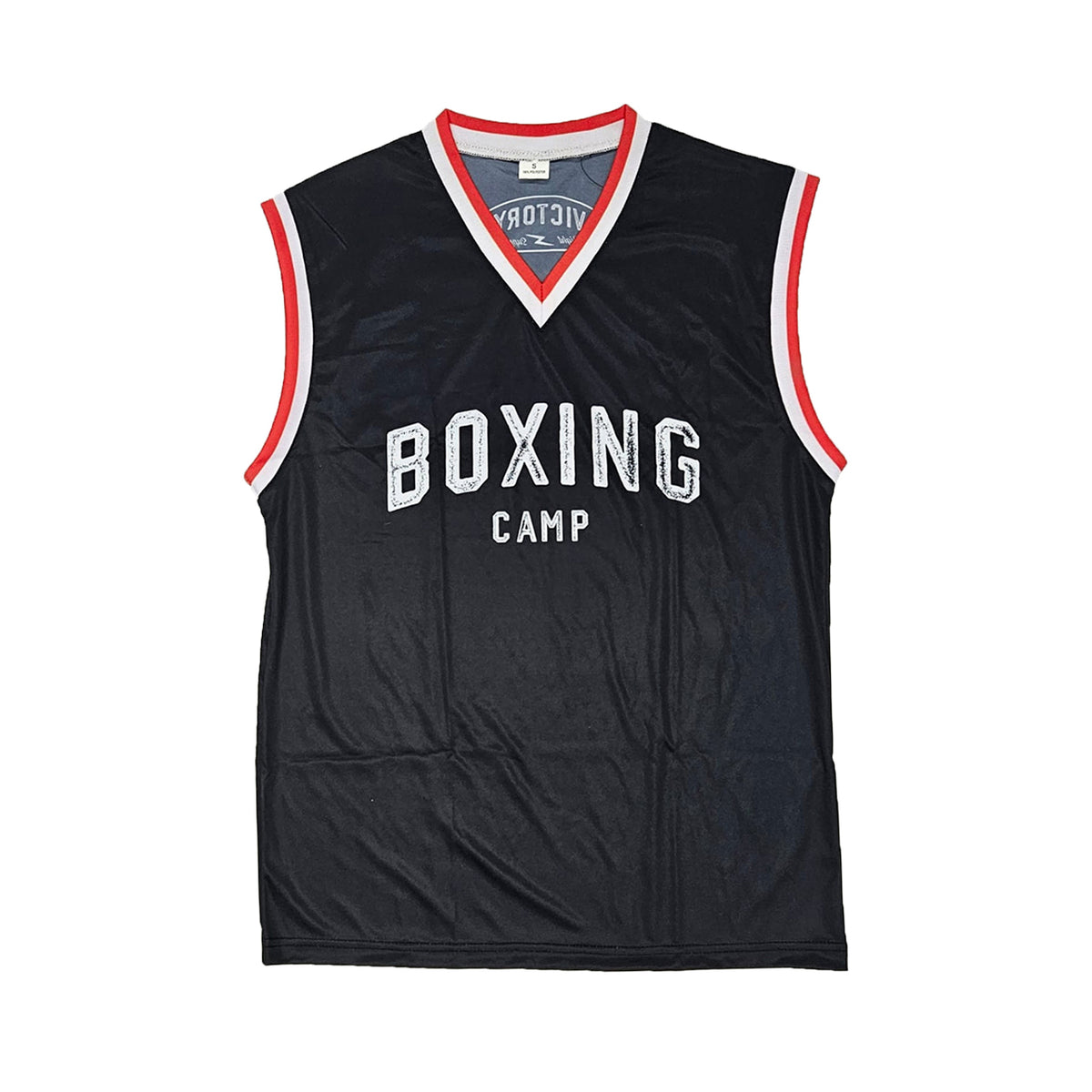 VICTORY TANK TOP TRAINING BOXING CAMP BLACK