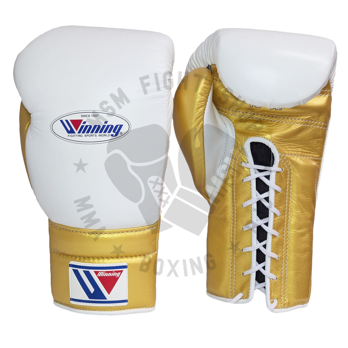 WINNING GLOVES CUSTOM LACE WHITE / GOLD