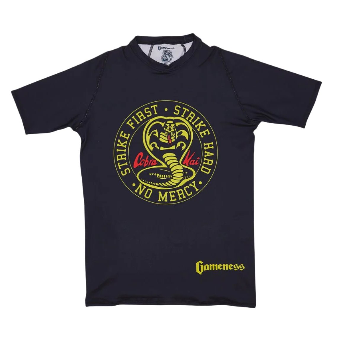 GAMENESS RASHGUARD COBRA KAI S/S BLACK