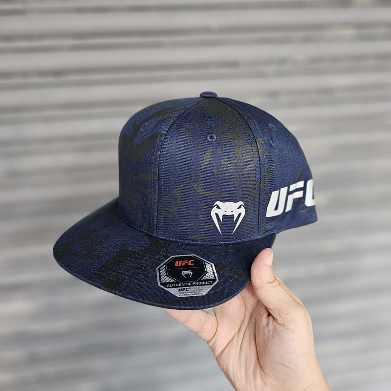 VENUM HAT UFC FUSION FLAT BILL NAVY BLUE / BLACK