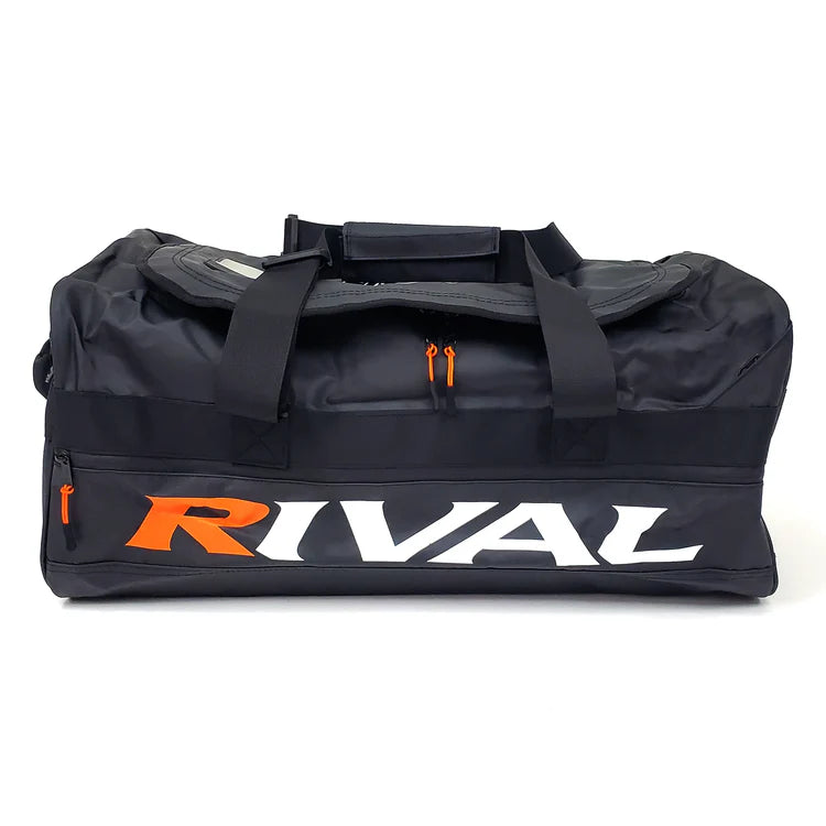 RIVAL BAG DUFFLE PRO GYM BAG BLACK/WHITE