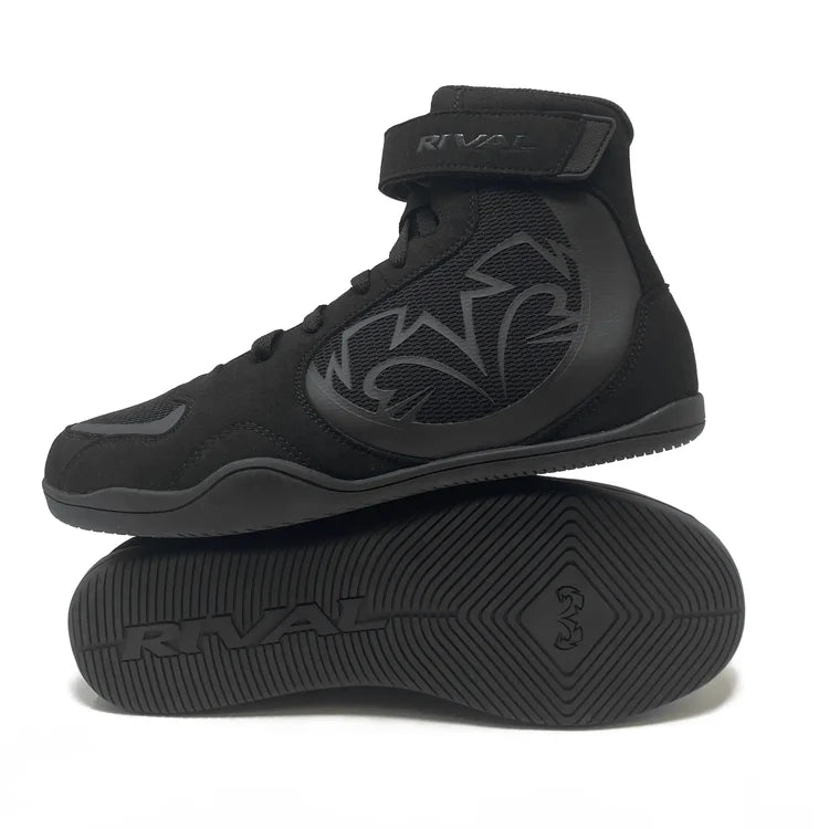 RIVAL SHOES RSX GENESIS 3.0 BOXING BOOTS BLACK