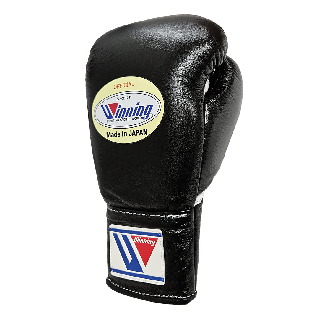 WINNING GLOVES PRO FIGHT LACE UP BLACK