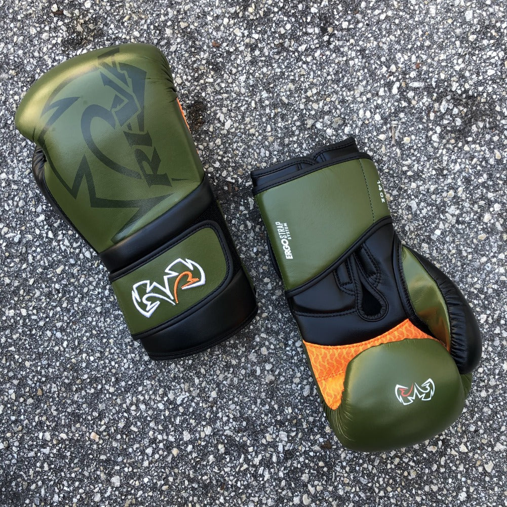 RIVAL GLOVES RS80V IMPULSE SPARRING OLIVE GREEN