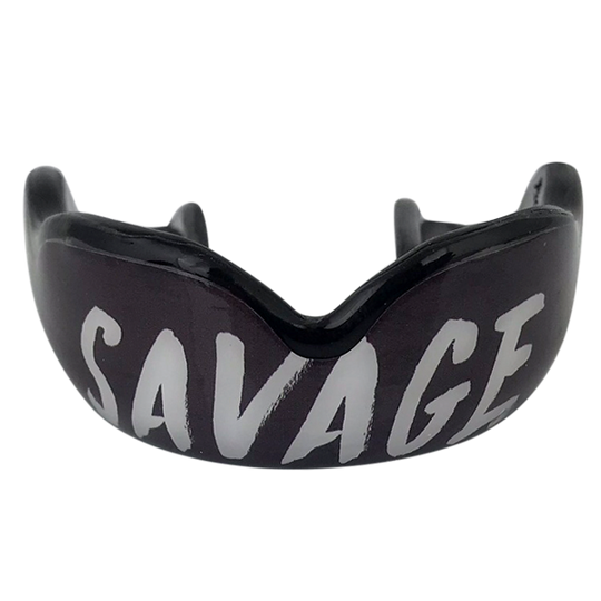 DC MOUTHGUARD SAVAGE SERIES BLACK/WHITE