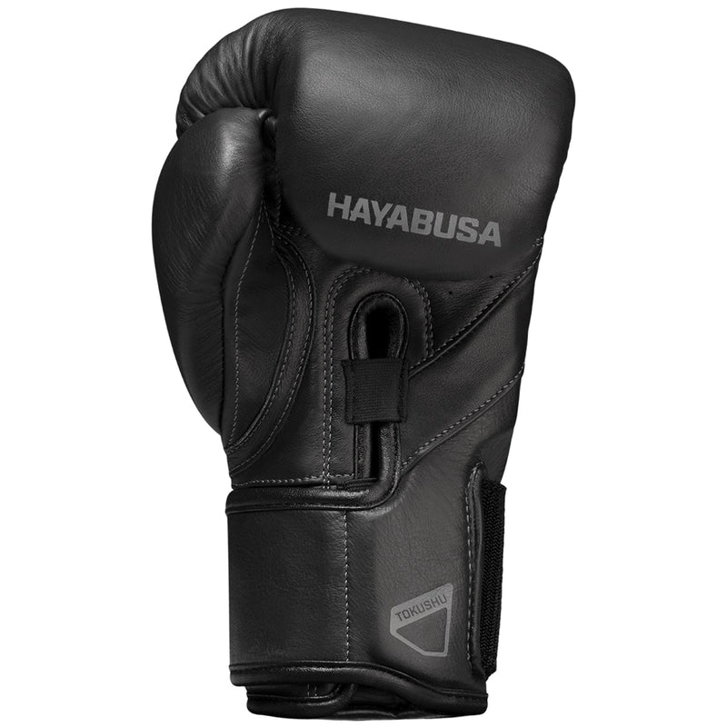 HAYABUSA GLOVES KANPEKI T3 LEATHER BLACK - MSM FIGHT SHOP