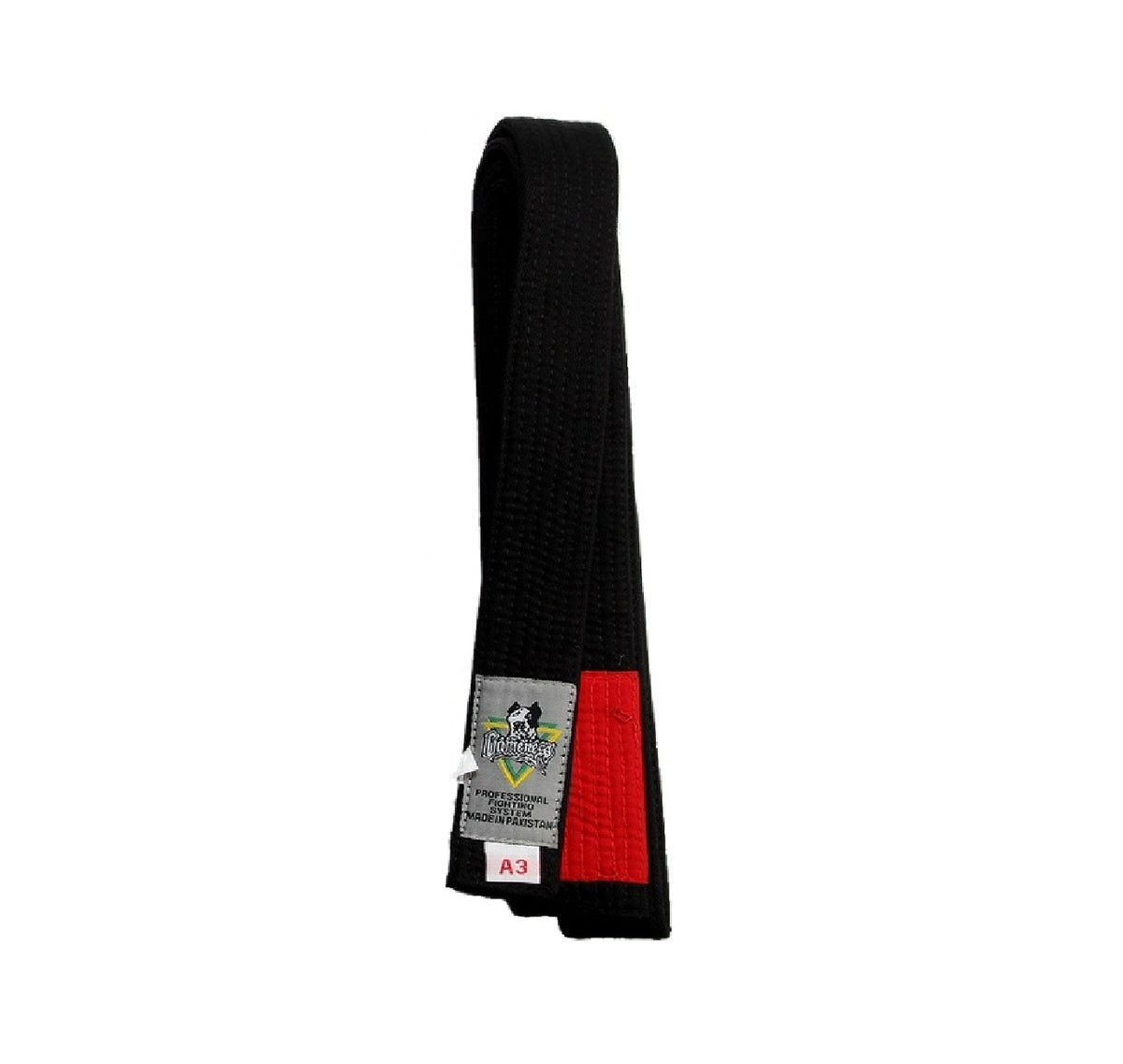 GAMENESS BELT BJJ RANK BLACK