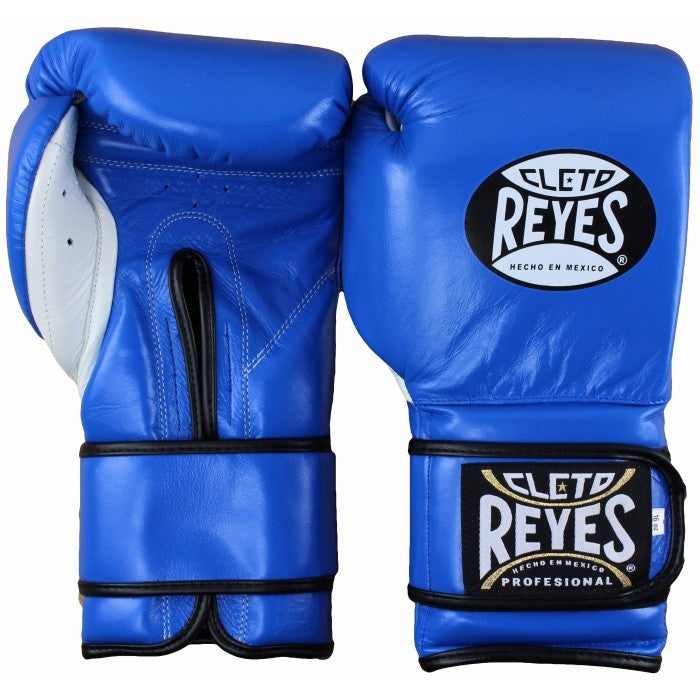 CLETO REYES GLOVES VELCRO BLUE - MSM FIGHT SHOP