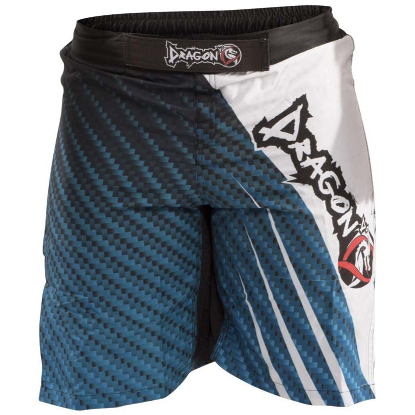 DRAGON DO FIGHT SHORTS POLAR BLACK/BLUE