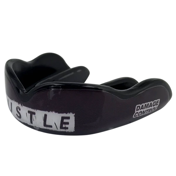 DC MOUTHGUARD ADULT HUSTLE BLACK/WHITE