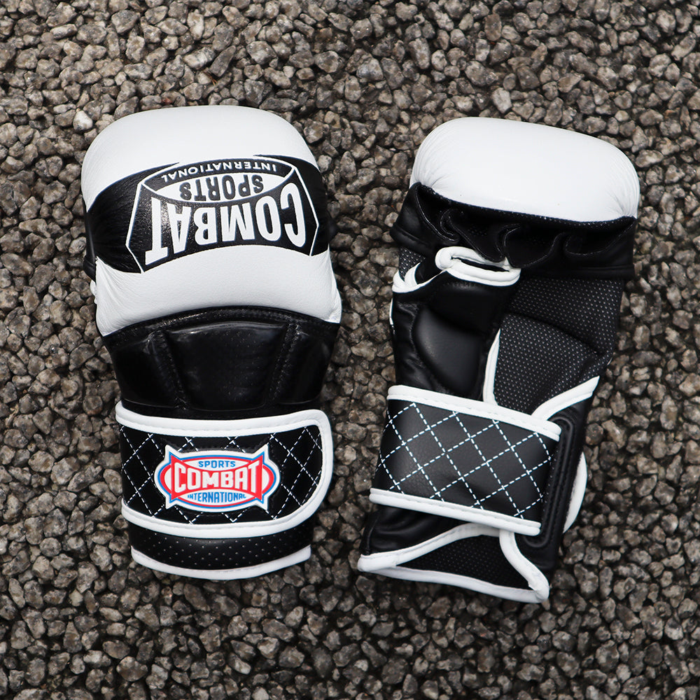 COMBAT SPORTS MMA GLOVES TG6 WHITE/BLACK