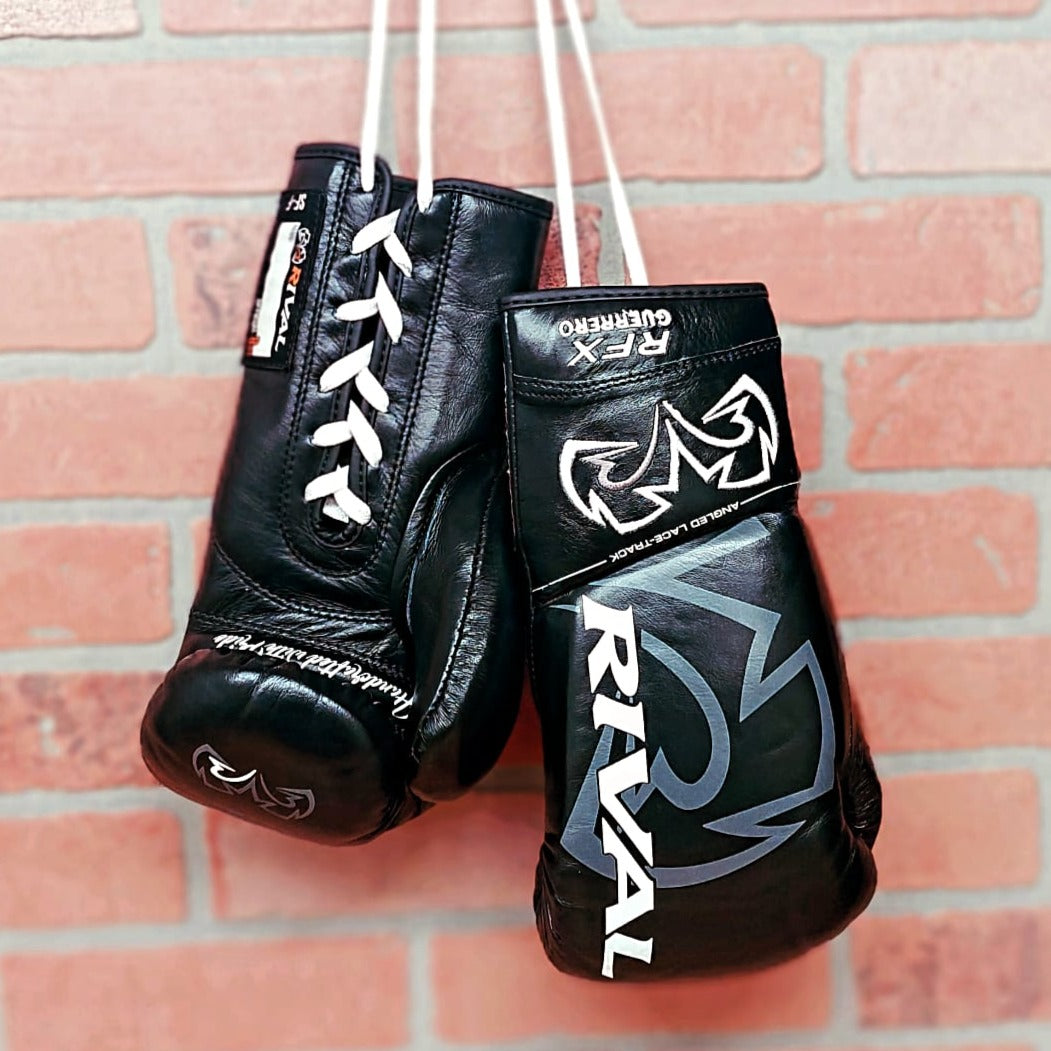 Guantes Rival de Pelea Guerrero Negro