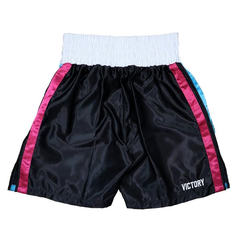 VICTORY BOXING SHORTS MIAMI VICE SERIES BLACK – MSM FIGHT SHOP