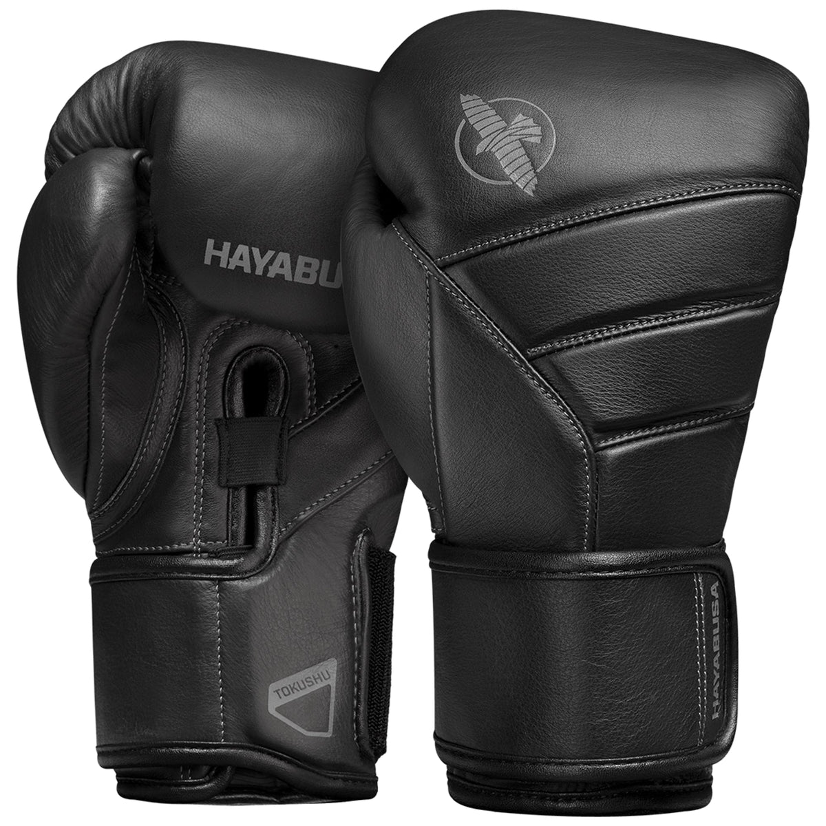 HAYABUSA GLOVES KANPEKI T3 LEATHER BLACK - MSM FIGHT SHOP