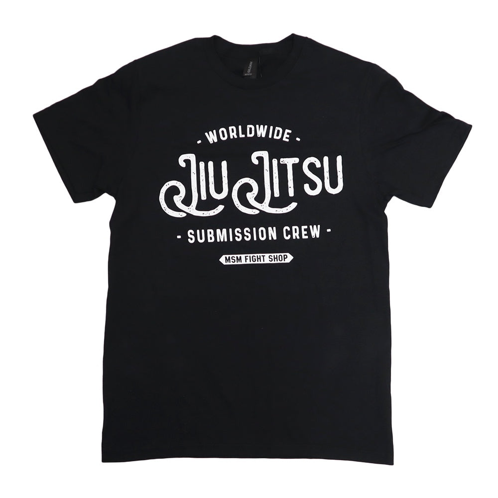 MSM SHIRT JIU JITSU SUBMISSION CREW BLACK