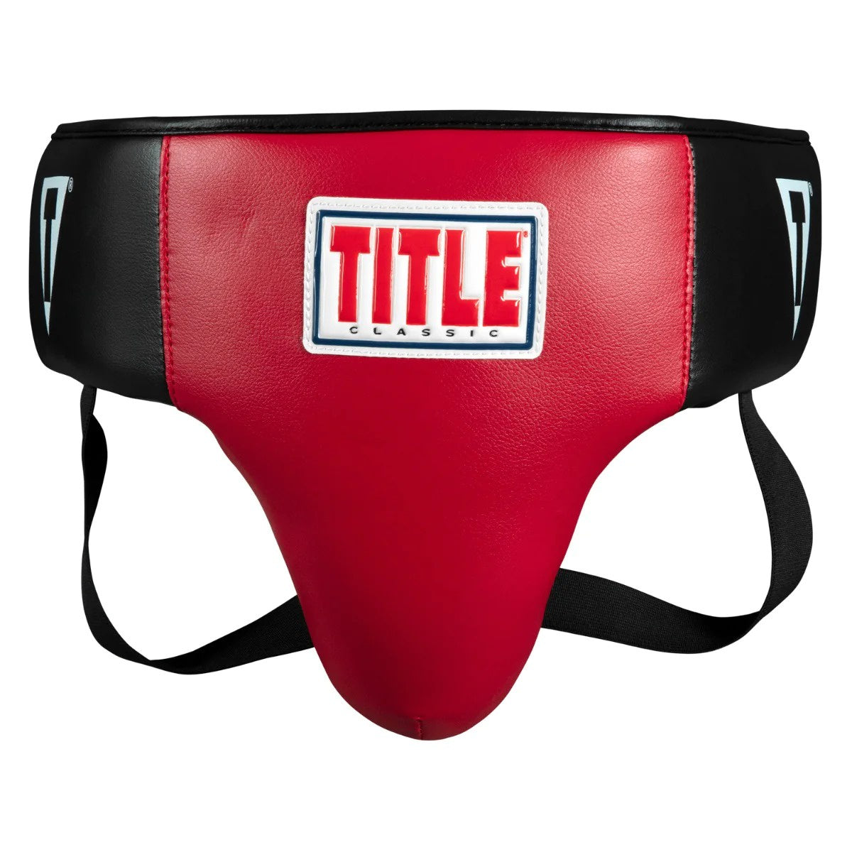 TITLE CUP BOXING DELUXE GROIN PROTECTOR 2.0 RED/BLACK