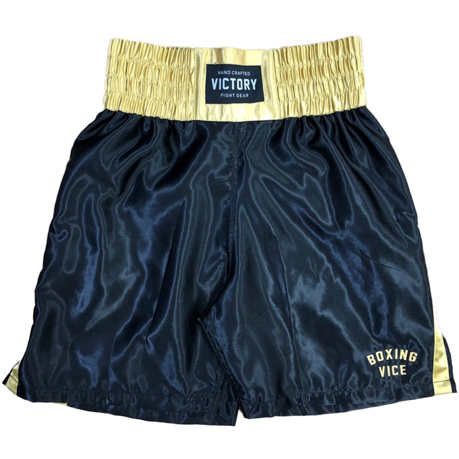 VICTORY BOXING SHORTS VICE SERIES BLACK/GOLD