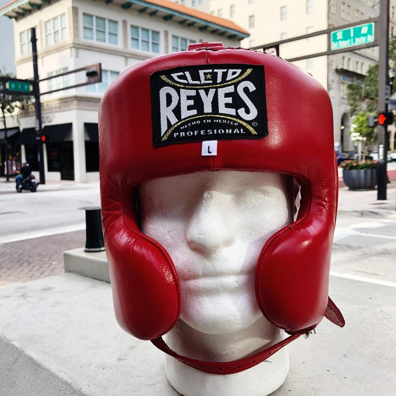 CLETO REYES HEADGEAR CHEEKS RED