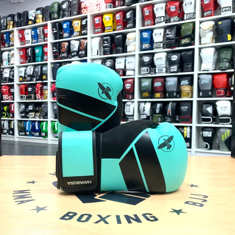 HAYABUSA GLOVES S4 BOXING GLOVES TEAL/BLACK