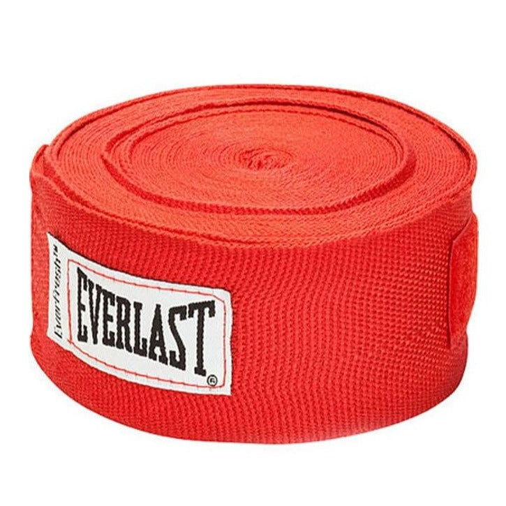 EVERLAST HANDWRAPS 180" RED - MSM FIGHT SHOP