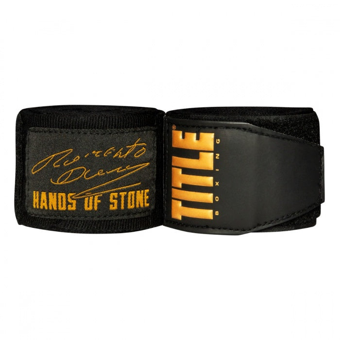 TITLE HANDWRAP ROBERTO DURAN 186"/ 4.7M BLACK/GOLD