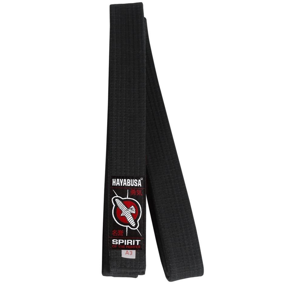 HAYABUSA BELT JIU JITSU BLACK - MSM FIGHT SHOPHAYABUSA