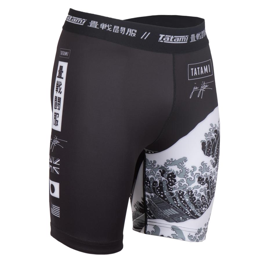 TATAMI VALE TUDO SHORTS KANAGAWA BLACK - MSM FIGHT SHOP