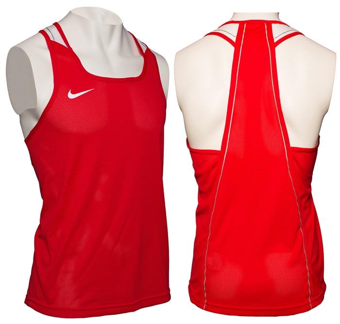 NIKE TANK V2 DRI-FIT BOXING RED - MSM FIGHT SHOPNIKE