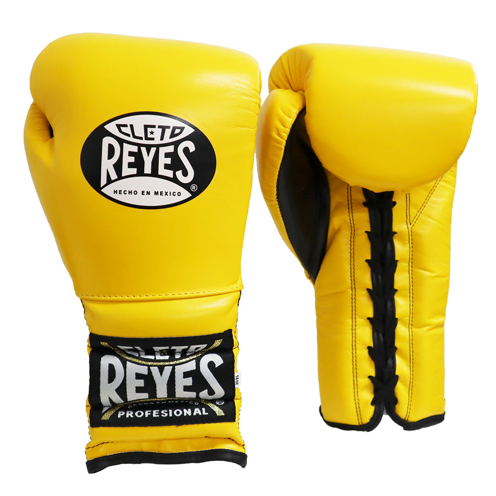 CLETO REYES GLOVES LACE YELLOW