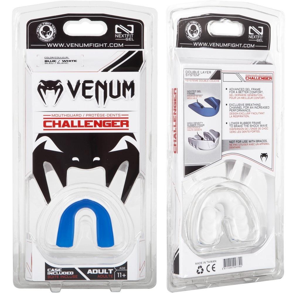 VENUM MOUTHGUARD CHALLENGER WHITE/BLUE - MSM FIGHT SHOPVENUM